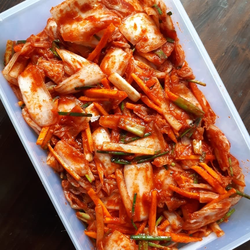Kim chi đã trở thành món ăn yêu thích vào mùa đông Hàn Quốc